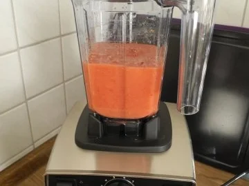 Geeister Budwig-Quark an geeistem Obstmus - Rezept - Bild Nr. 3