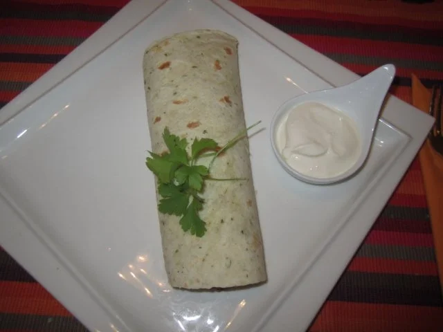 Rezept: Tortillas mit Rindfleisch-Bohnen-Füllung Tortillas mit Rindfleisch-Bohnen-Füllung - Rezept