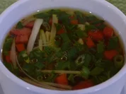 Gemüsesuppe aus der Tasse - Rezept