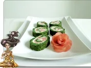Spinat-Lachs-Frischkäse Rolle - Rezept