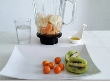 Rezept: „Goldener Oktober Smoothie“ mit Lampionblumen Bild Nr. 8 „Goldener Oktober Smoothie“ mit Lampionblumen - Rezept - Bild Nr. 8