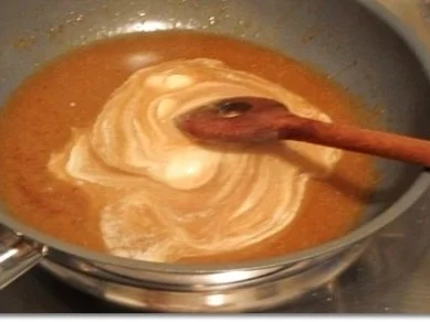 Hähnchenschenkel mit Kartoffelklöße und Selleriesalat dazu - Rezept - Bild Nr. 14