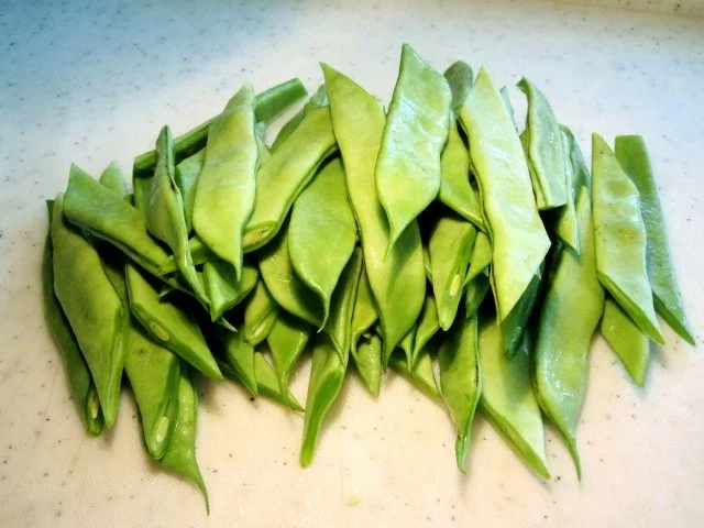 Rezept: Gemüse von Stangenbohnen Bild Nr. 3 Gemüse von Stangenbohnen - Rezept - Bild Nr. 3