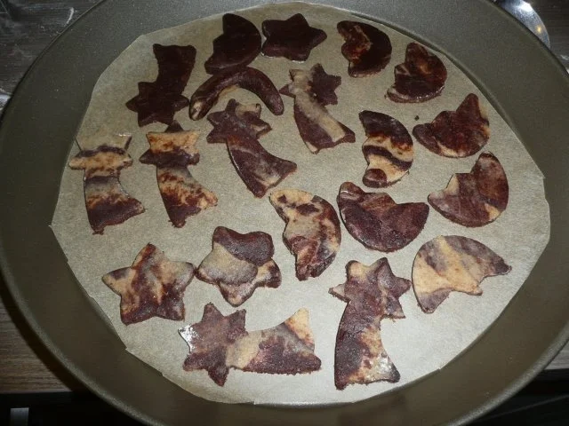 Rezept: Weihnachtsgebäck : Probelauf von Zebra - Sternen & Co. Bild Nr. 7 Weihnachtsgebäck : Probelauf von Zebra - Sternen & Co. - Rezept - Bild Nr. 7