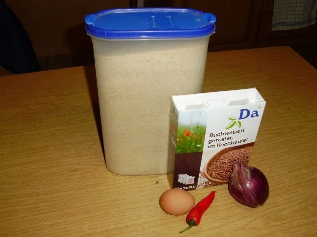 Rezept: Buchweizen-Frikadellen Bild Nr. 2 Buchweizen-Frikadellen - Rezept - Bild Nr. 2