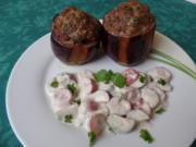 Gefüllte Auberginen - Rezept