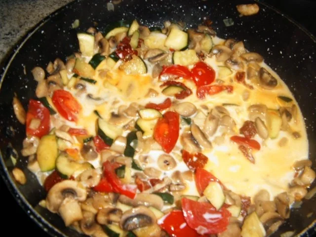 Champignon-Gemüse-Pfanne - Rezept - Bild Nr. 8
