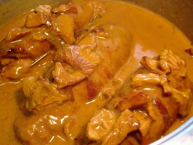 Schweine-Rouladen im Pfifferlingsbad - Rezept - Bild Nr. 9