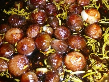 Rezept: Antipasti:Biggis superleckere Balsamicozwiebeln Antipasti:Biggis superleckere Balsamicozwiebeln - Rezept