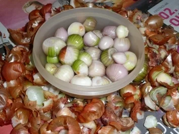 Rezept: Antipasti:Biggis superleckere Balsamicozwiebeln Bild Nr. 2 Antipasti:Biggis superleckere Balsamicozwiebeln - Rezept - Bild Nr. 2