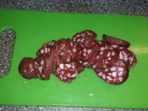 Rezept: Pfannengerichte: Kartoffel - Zwiebel - Rotwurst - Sauerkraut - Reste Pfanne Bild Nr. 2 Pfannengerichte: Kartoffel - Zwiebel - Rotwurst - Sauerkraut - Reste Pfanne - Rezept - Bild Nr. 2