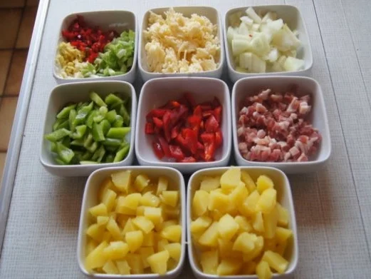 Bratkartoffelpfanne mit Speck und Gemüse - Rezept - Bild Nr. 3