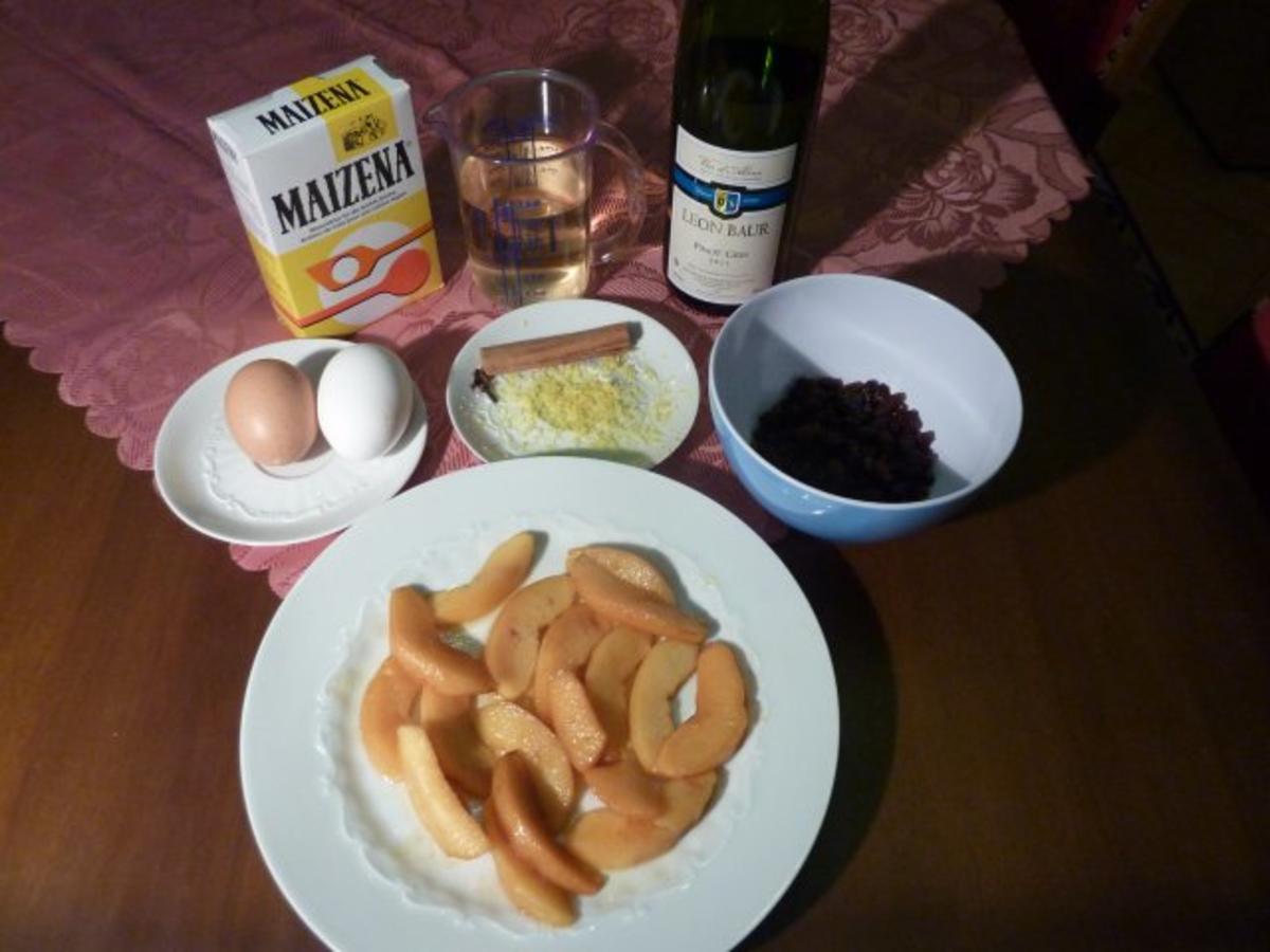 Weincrème mit Quitten und Rosinen - Rezept - Bild Nr. 2