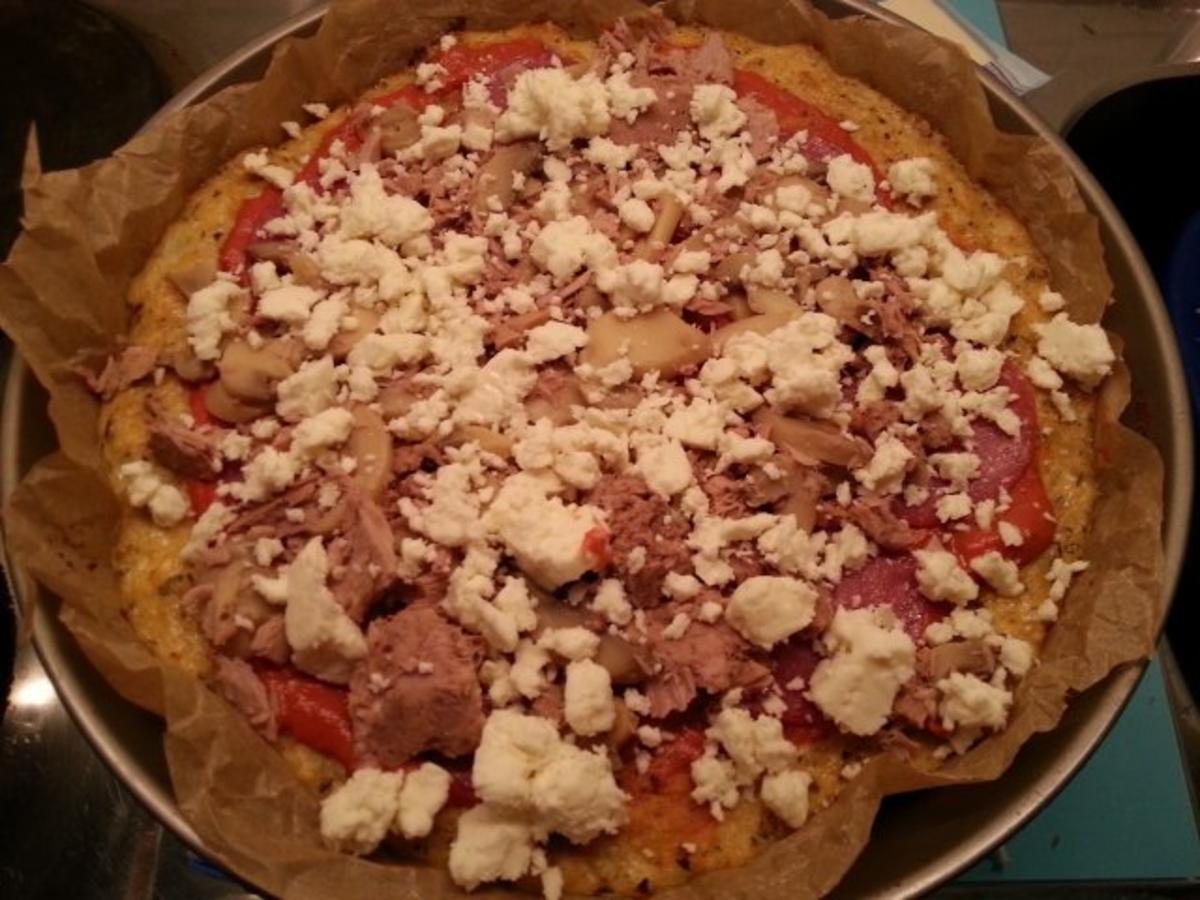 Blumenkohl Pizza - Rezept - Bild Nr. 3