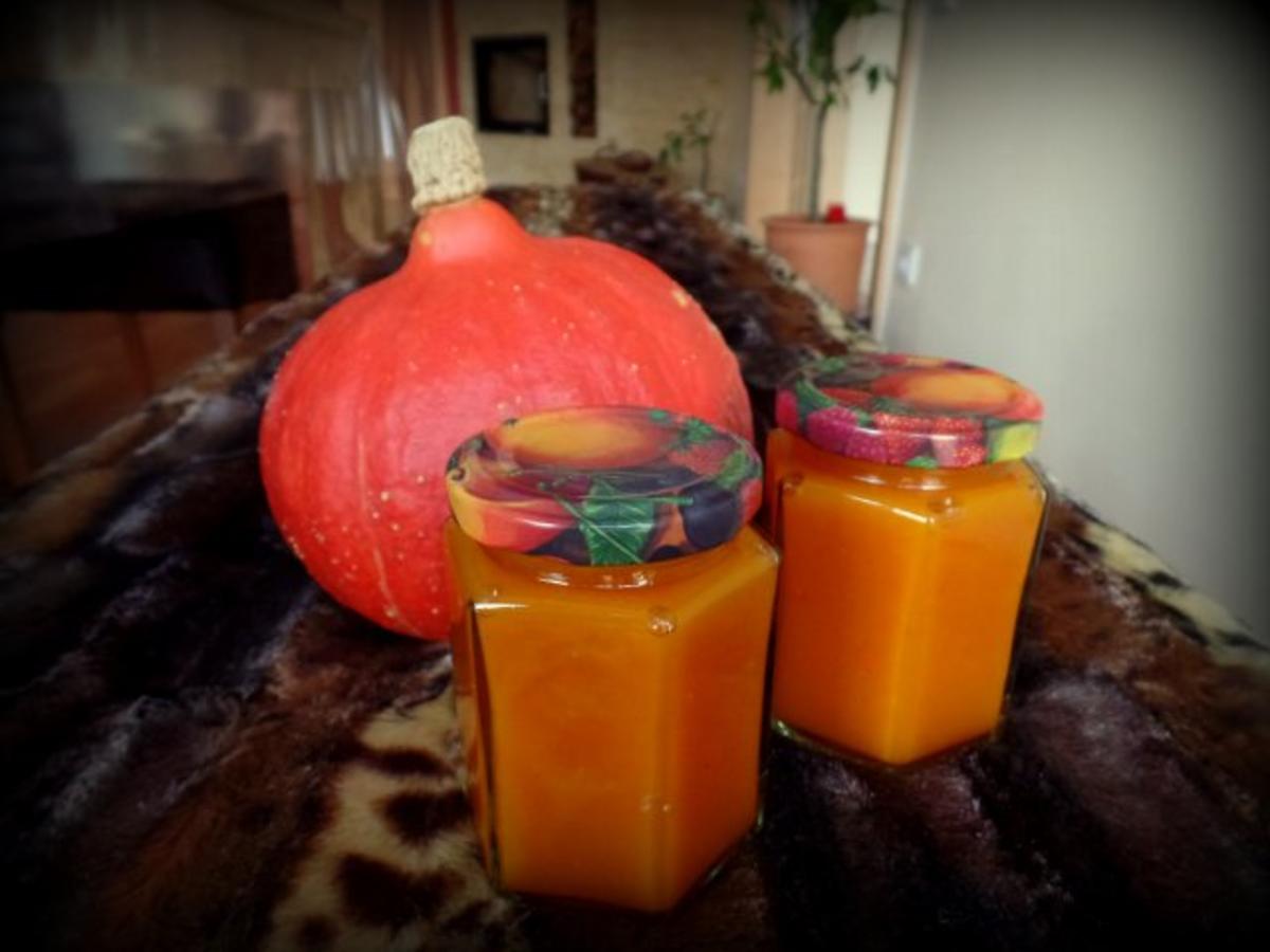 Herbstliche Kurbis Marmelade Mit Dem Thermomix Rezept Kochbar De