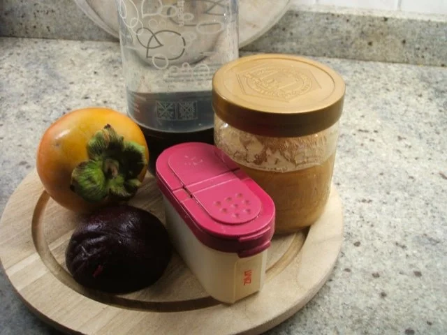 Rezept: Getränke: Kaki-Rote-Bete-Cocktail Bild Nr. 2 Getränke: Kaki-Rote-Bete-Cocktail - Rezept - Bild Nr. 2