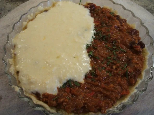 Quiche: Chili-Quiche mit Parmesanhaube - Rezept - Bild Nr. 7