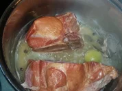 Fleisch: Kasseler Kamm an Sauerkraut - Rezept