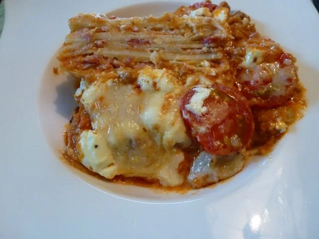 Rezept: Würzige Lasagne mit zweierlei Käse Bild Nr. 3 Würzige Lasagne mit zweierlei Käse - Rezept - Bild Nr. 3