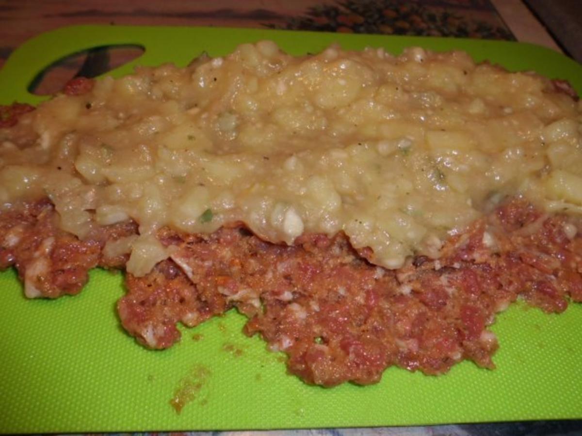 Pfannengericht: Schweinrahmcurry mit Kartoffeln-Apfel-Stampf - Rezept - Bild Nr. 4