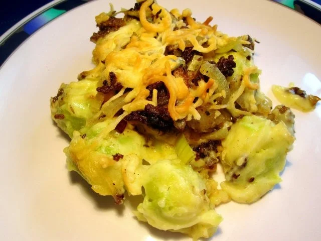 Auflauf mit Rosenkohl - Rezept