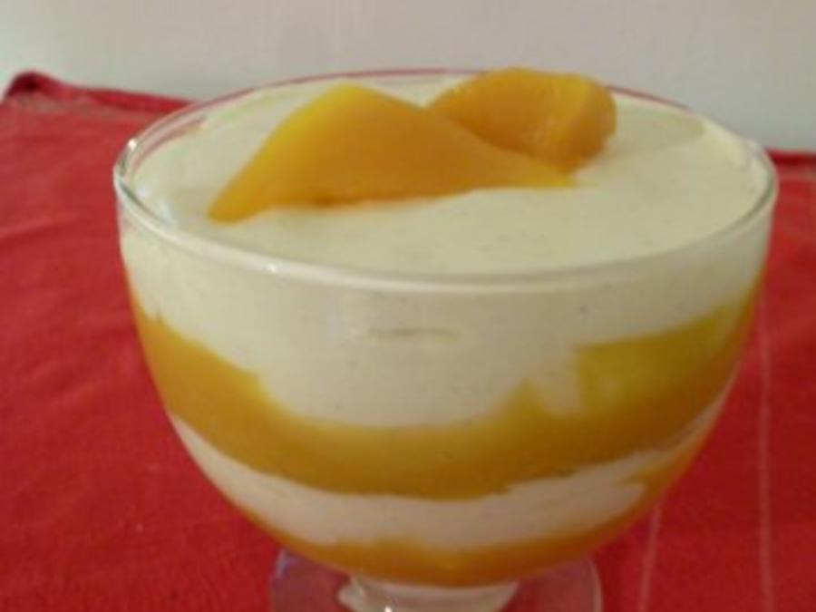 Schichtdessert mit Mango - Rezept mit Bild - kochbar.de