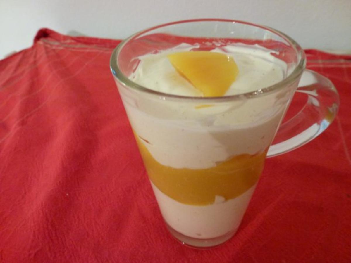 Schichtdessert mit Mango - Rezept - Bild Nr. 2