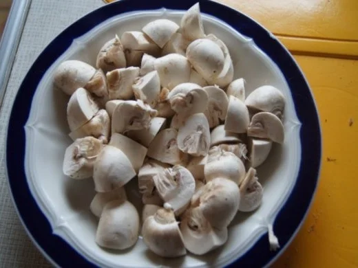 Sellerieschnitzel mit Crème fraîche Champignons und Sellerie-Kartoffel-Stampf - Rezept - Bild Nr. 8