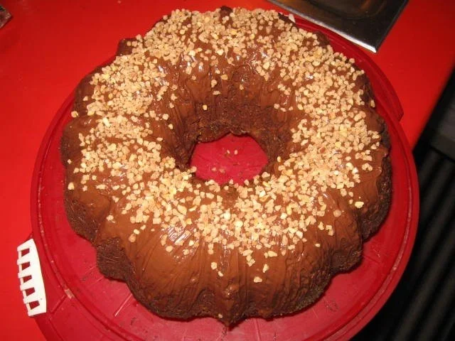 Schoko-Haselnuss-Quark Gugelhupf - Rezept