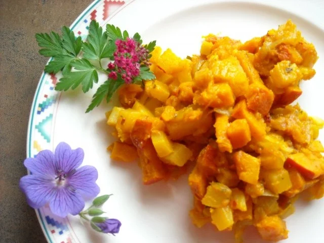 Kürbis - Pfanne - Rezept