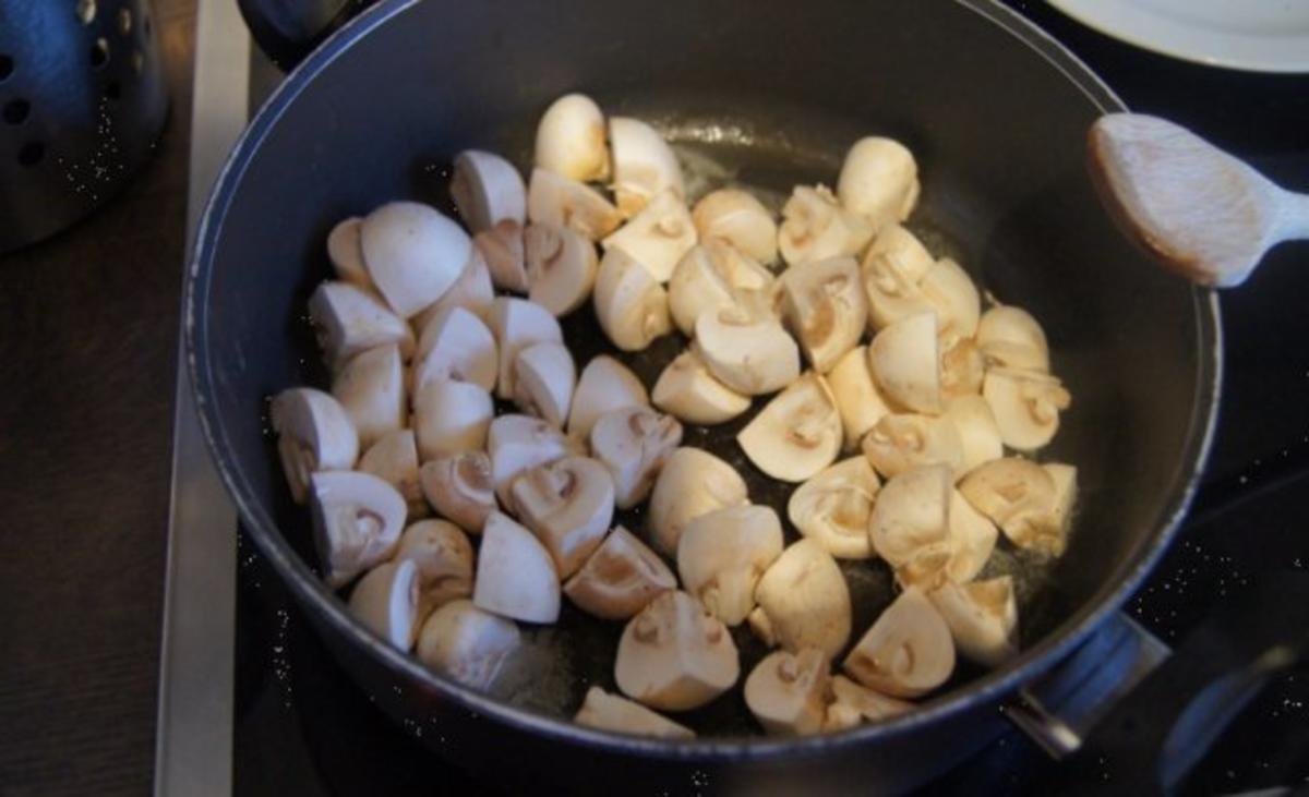 Schinkenmett-Champignon-Toast - Rezept - Bild Nr. 5