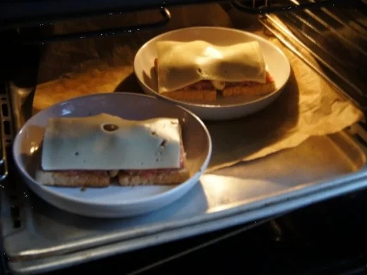 Schinkenmett-Champignon-Toast - Rezept - Bild Nr. 8