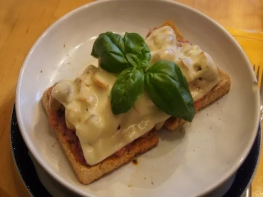 Schinkenmett-Champignon-Toast - Rezept - Bild Nr. 9