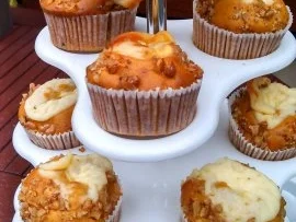 Pumpkin Cream Cheese Muffins - Rezept