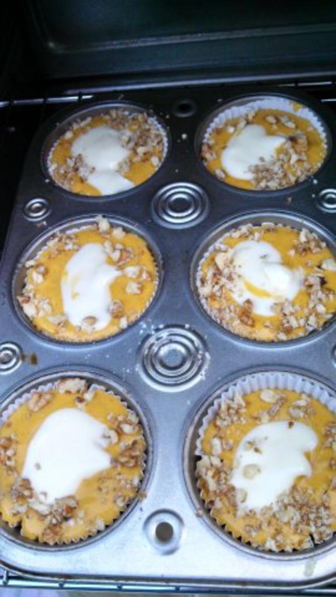 Pumpkin Cream Cheese Muffins - Rezept - Bild Nr. 4