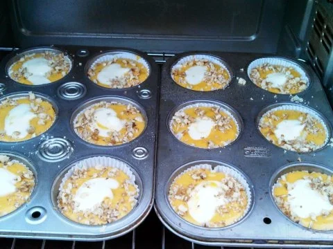 Pumpkin Cream Cheese Muffins - Rezept - Bild Nr. 5