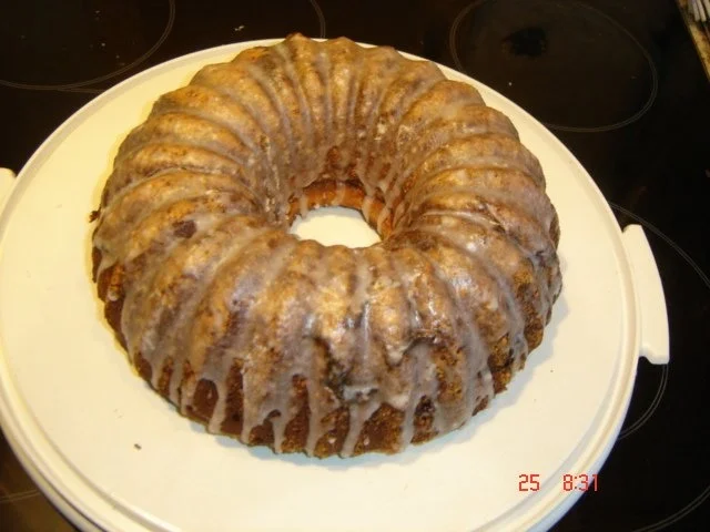 Rezept: Pfirsich-Quark-Gugelhupf Pfirsich-Quark-Gugelhupf - Rezept