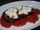 Gefüllte Auberginen auf Tomatensauce - Rezept