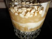 Rezept: Nachspeise: Crema di 'Panna Cotta' mit Birne-Wasserkastinien-Komplott Nachspeise: Crema di 'Panna Cotta' mit Birne-Wasserkastinien-Komplott - Rezept