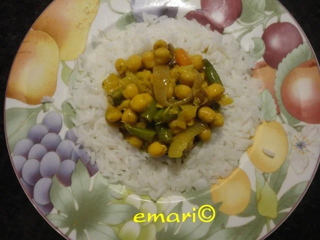 orientalischer Kichererbsen Eintopf - Rezept