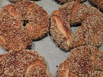 Sesamringe - Simit - Rezept