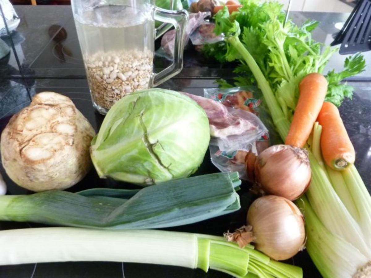 * " Choscht Suppe " Gemüse- Fleisch Suppe - Rezept - Bild Nr. 2