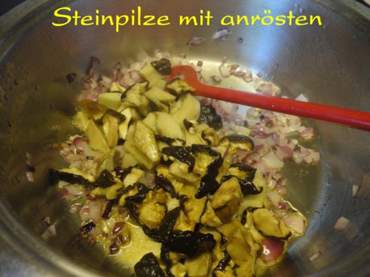 Hühner Filet Spitzen in Steinpilz Sauce - Rezept - Bild Nr. 6