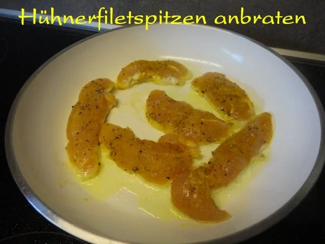 Hühner Filet Spitzen in Steinpilz Sauce - Rezept - Bild Nr. 4