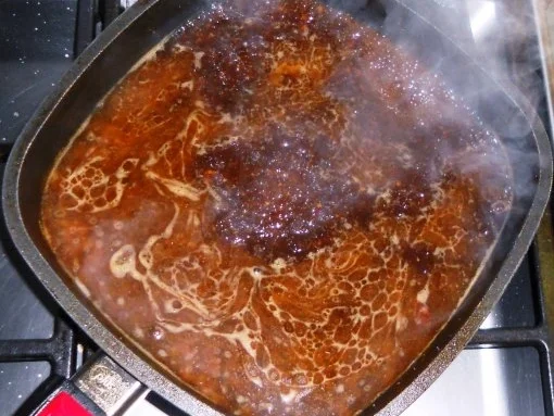 Rezept: Schweineröllchen à la "Oórndrasch", in einer leckeren, sahnigen Sauce (Rzpt. um 2011) Bild Nr. 13 Schweineröllchen à la "Oórndrasch", in einer leckeren, sahnigen Sauce (Rzpt. um 2011) - Rezept - Bild Nr. 13