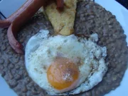 LINSEN MIT SPECK - Rezept