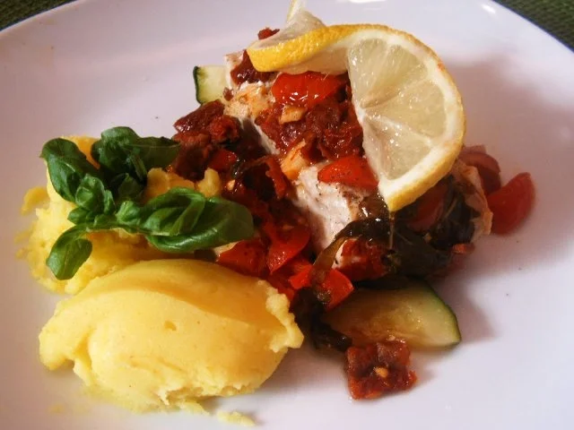 Lachs-Gemüse-Päckchen - Rezept