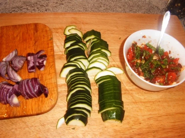 Lachs-Gemüse-Päckchen - Rezept - Bild Nr. 5