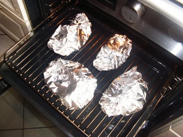 Lachs-Gemüse-Päckchen - Rezept - Bild Nr. 8