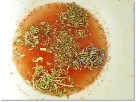 Schafskäse Salat mit Italienischer Kräuter- Vinaigrette nappiert. - Rezept - Bild Nr. 10